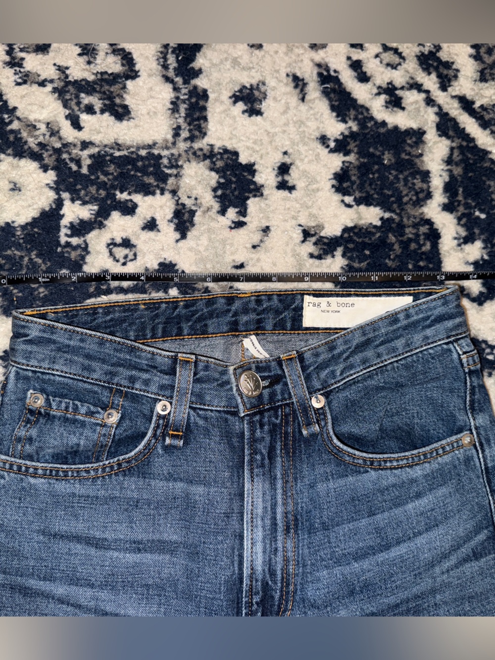 RAG & BONE Ruth Super High-Rise Straight - Picture 7 of 7